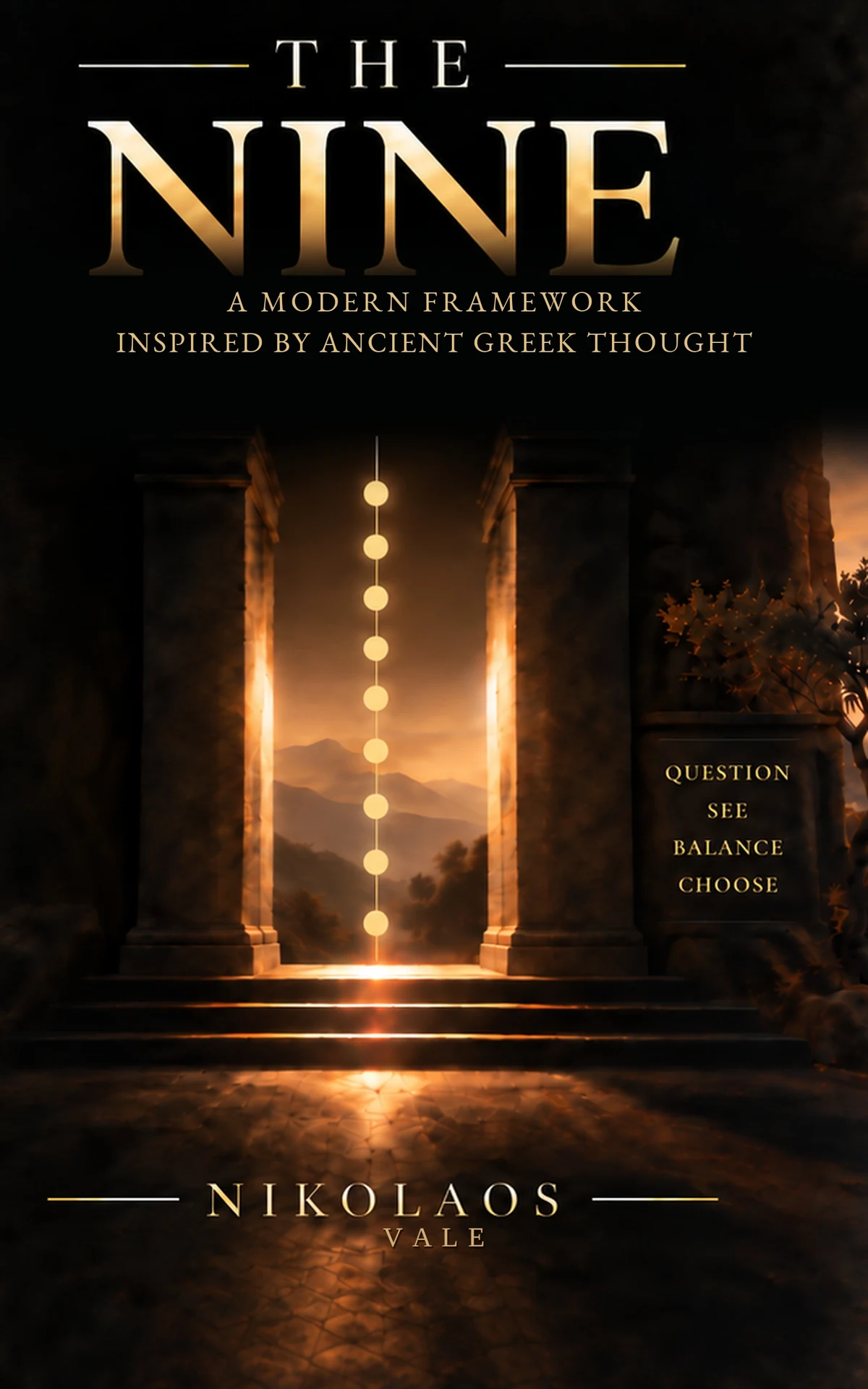 THE NINE by Nikolaos Vale book cover
