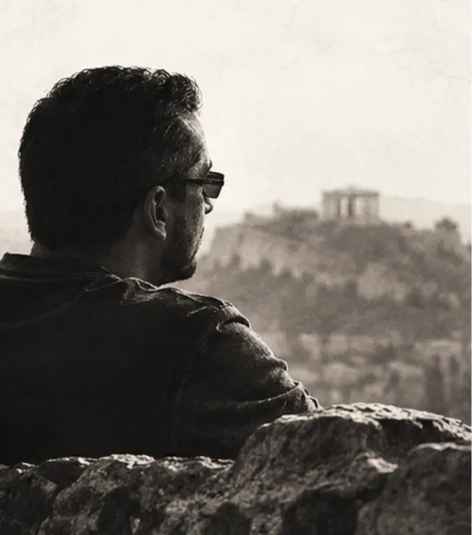Nikolaos Vale, author of THE NINE